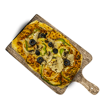 Pizza Carree Vegetarienne